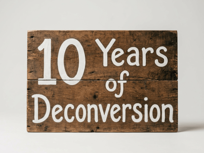 10 Year Deconversion&nbsp;Anniversary