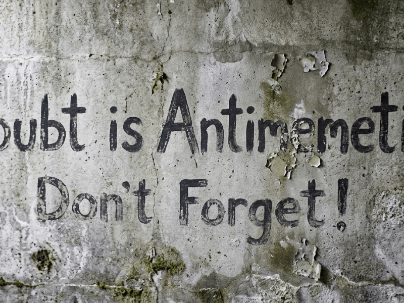 Doubt is Antimemetic